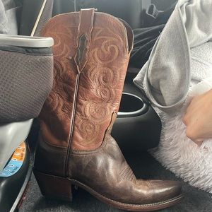 Lucchese western cow girl boots